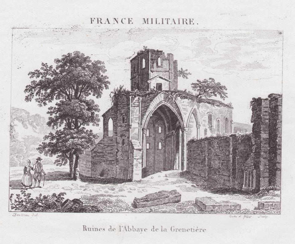 Église Abbatiale détruite