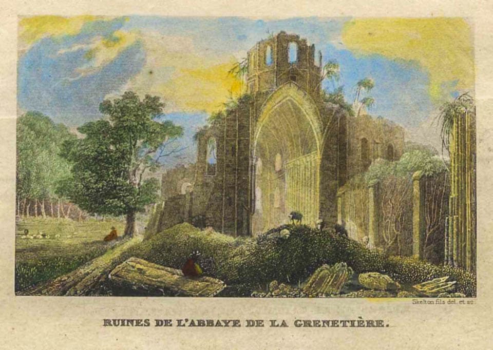 Église Abbatiale détruite